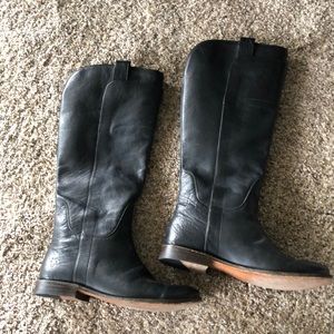 Black Frye boots